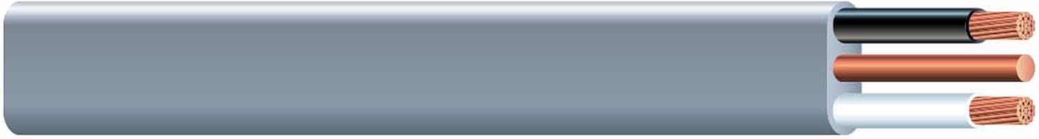 Southwire 13054222 14/2WG UF Wire 50-Foot,Grey