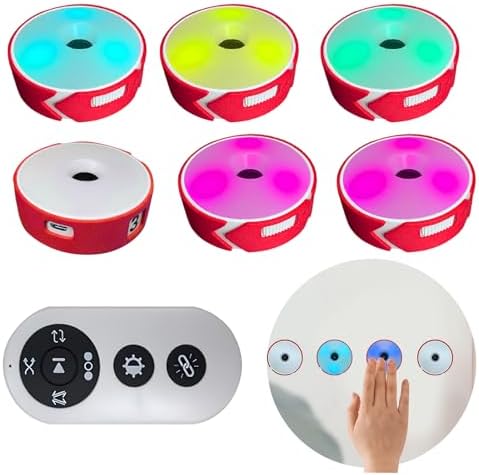 Reaction Training Lights, Sports Agility Lights Training Kit with USB Charging Sports Reaction Training Lights Speed