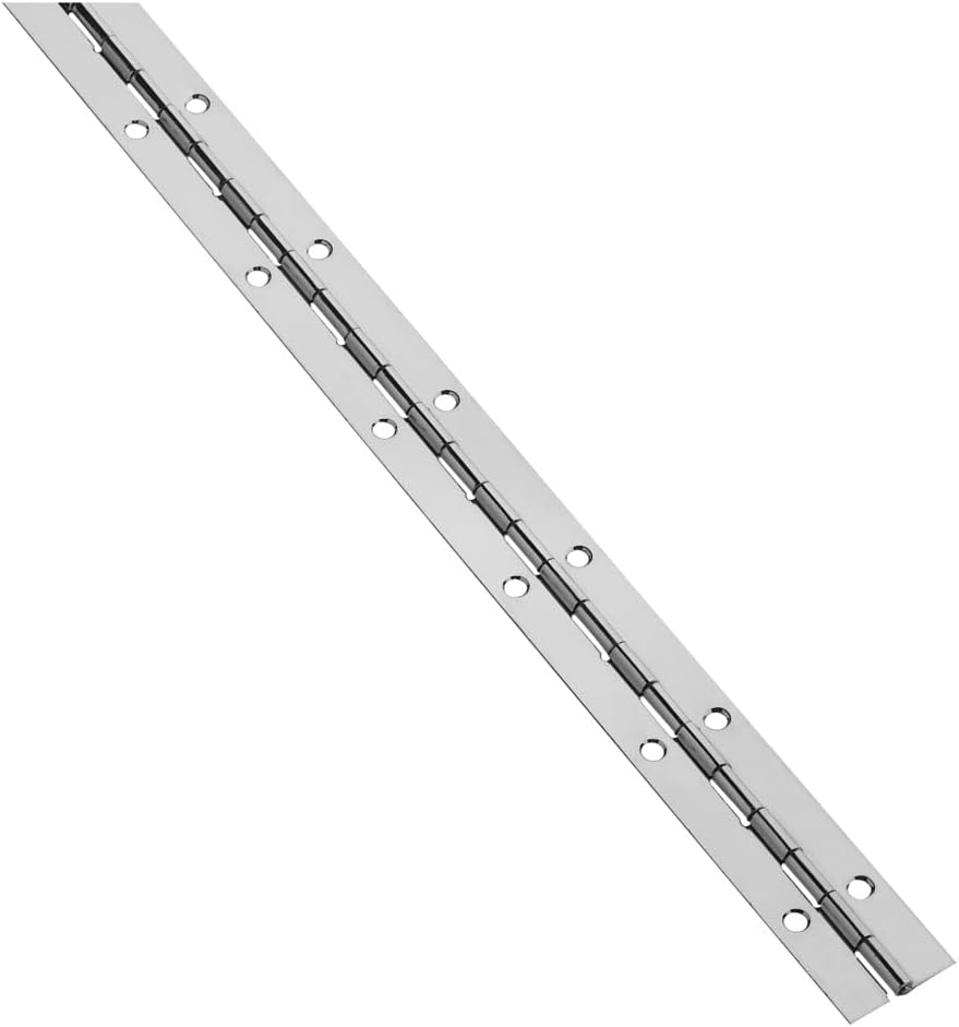 National Hardware V570 1-1/16" X 48" Continuous Hinges in Nickel
