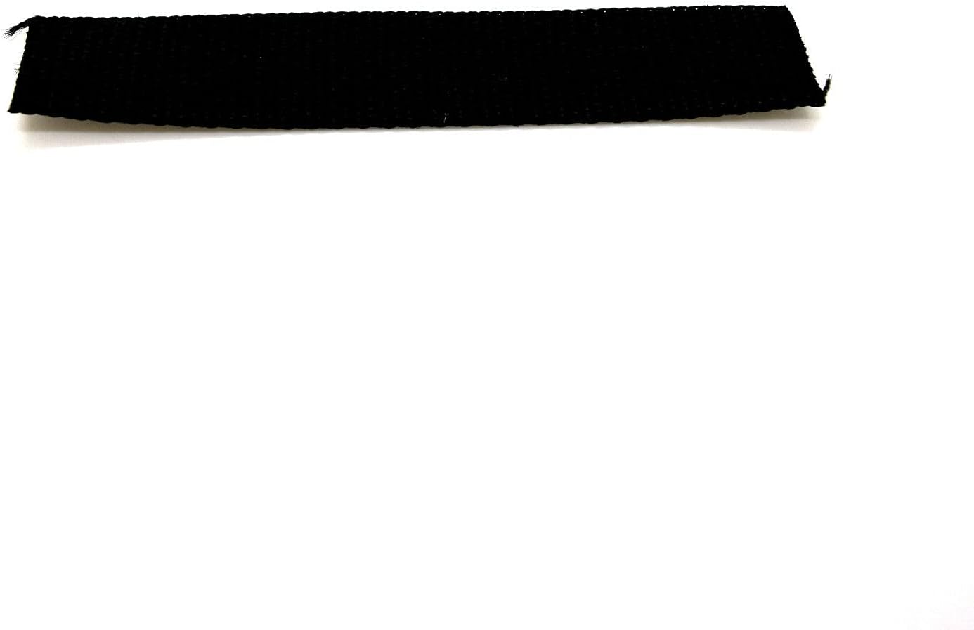 10 metres of 20 mm / 0.78 in Black [332] Heavy Duty Polypropylene Webbing Strap Tape for Rucksack, Backpacks, Luggage/Cargo Strapping, Belts