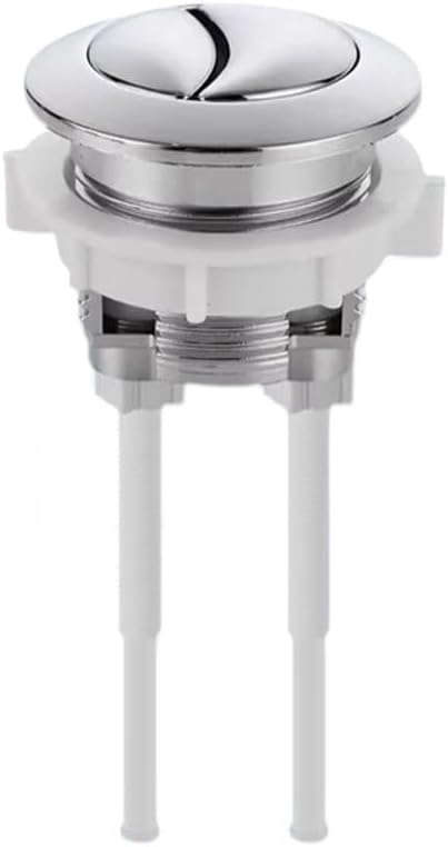 Dual Flush Toilet Push Button, Replacement Flush Button Toilet Cistern Water Tank Repair Part for Bathroom (38~45mm)