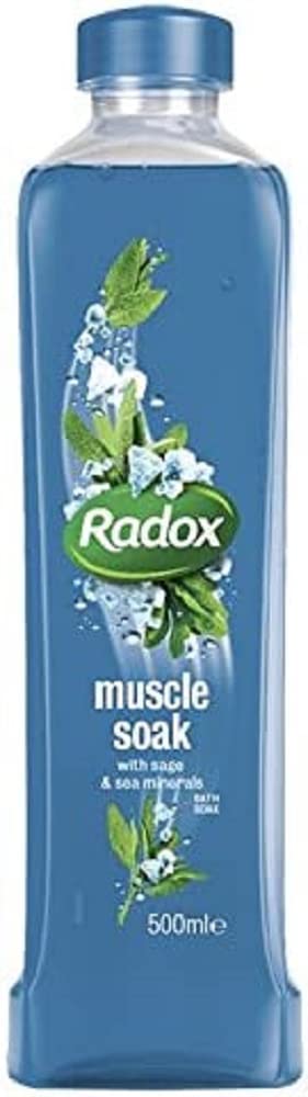 Radox Feel Good Fragrance Muscle Bath Soak, Blue, 500ml