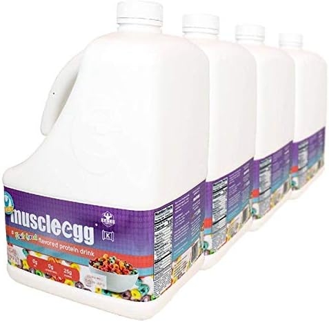 4 Gallons Fruit Cereal MuscleEgg Liquid Egg Whites (Cage-Free)