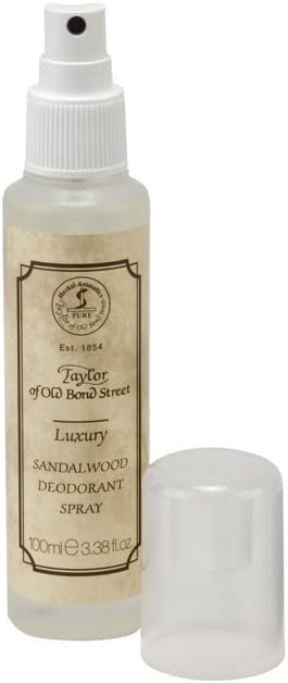 Taylor of Old Bond Street 100ml Luxury Sandalwood Deodorant Spray