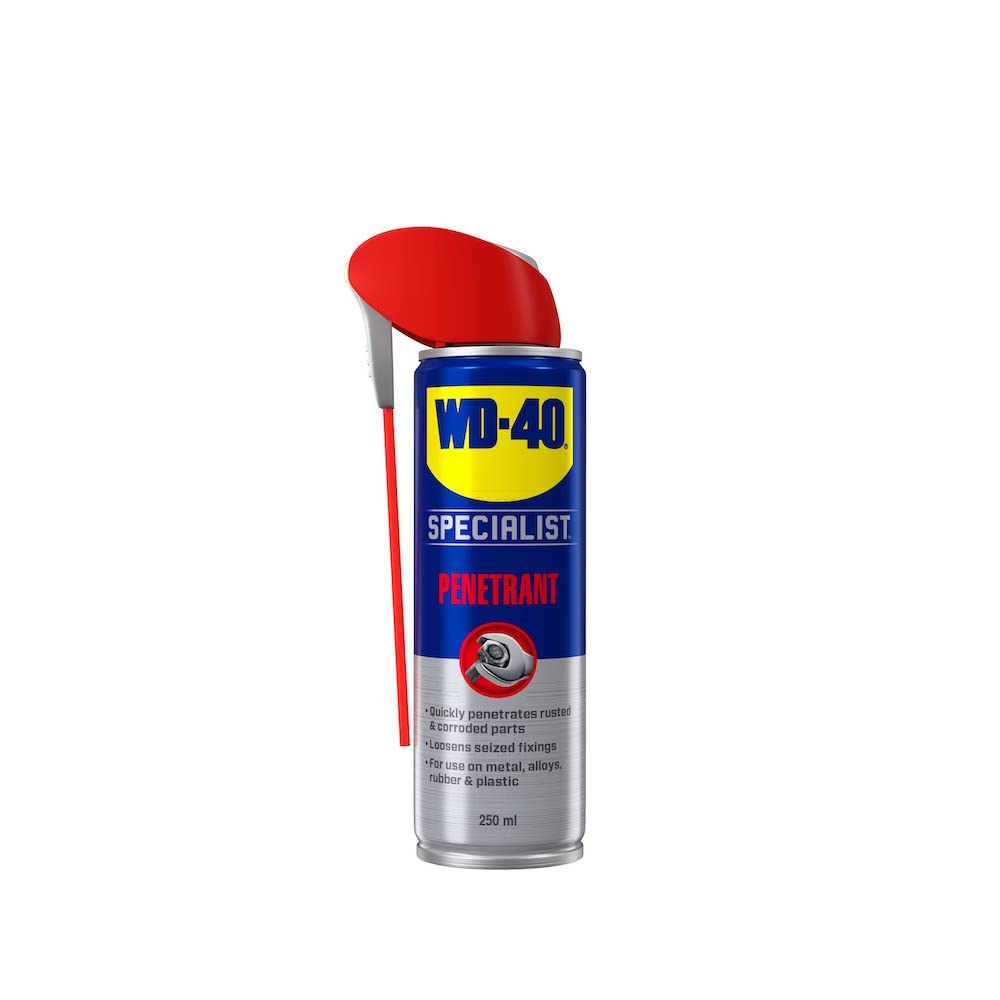 WD-40 Specialist Penetrant Spray - Professional-Grade Lubrication for Mechanics and Industrial Applications - 250ml - Rust-Busting Formula