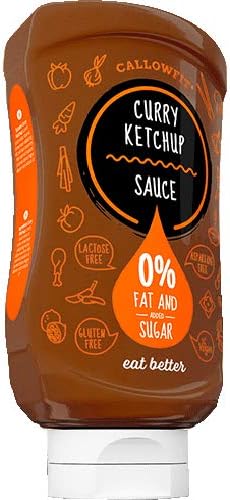 Callowfit Sauce/Dressing 300ml - 0g Fat - 0g Sugar - Vegan - Low Carbs - Lactose Free Sauces Dressings (Sauce - Curry Ketchup)