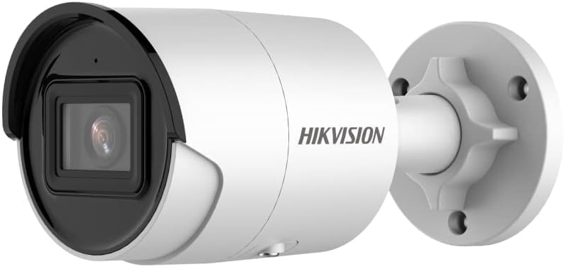 Hikvision IP Camera Bullet DS-2CD2083G2-I 2.8mm Lens 8MP AcuSense Fixed Bullet Network Camera,Human/Vehicle Detection,PoE Cameras,H.265+,IP67 Waterproof, Outdoor/Indoor,International Version