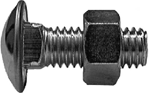 Auveco 25 Qty-Bumper Bolt & Hex Nut 3/8-16 X 1 Length(3415)