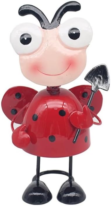 Lesser & Pavey Standing Ladybird Garden Ornaments | Lovely Gardening Gifts For Women & Men | Designed By Bright Eyes | Decorations For Any Garden