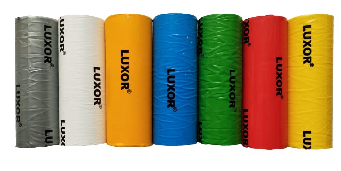 Luxor Solid Polishing Pastes for All Ferrous Metals, Non-Ferrous Metals, Precious Metals, Resins and Plastics – Diameter 30 x 80 mm, Multicolored