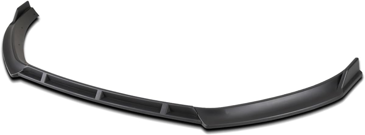 Spec-D Tuning Matte Black Front Bumper Lip Spoiler Splitter Compatible with 2014-2017 Volkswagen Golf MK7