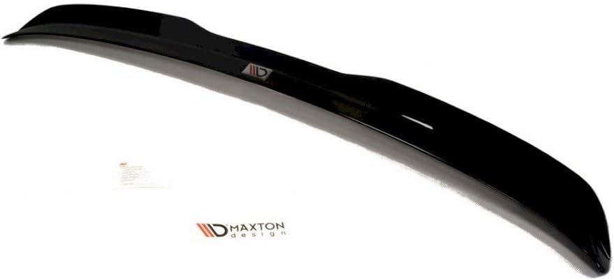 Spoiler Wing Extension Maxton Design Gloss Black Abs Compatible with VW Golf MK7 GTI/R