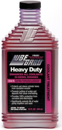 Lubegard 96430 Heavy Duty 2-in-1 Coolant Treatment, 32 fl. oz.