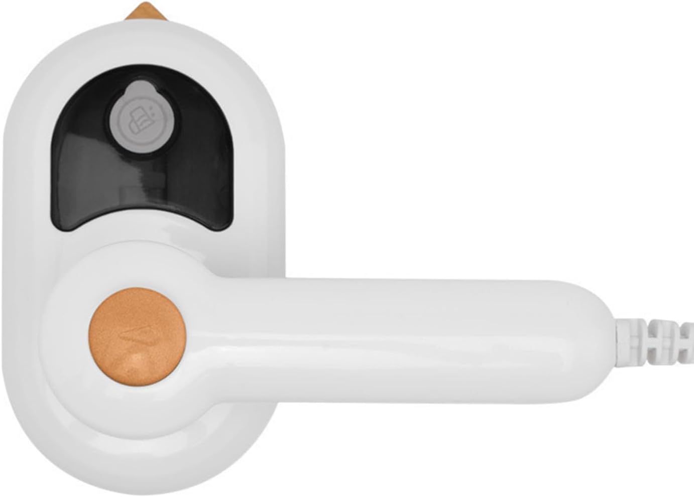 Mini Steam Iron,180°Rotatable Hand Steam Iron,Travel Iron Mini Light Steam Iron, Mini Iron Non-stick Ironing Sole, Quick Heating, with 50ml for Home and Away