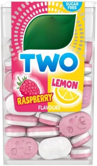 Two Lemon Raspberry Flavours 38.5g (Pack of 12) "A symphony of flavors" For All Occasions