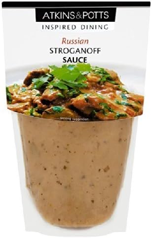 Atkins & Potts Free From Stroganoff Sauce 350 g by Atkins & Potts