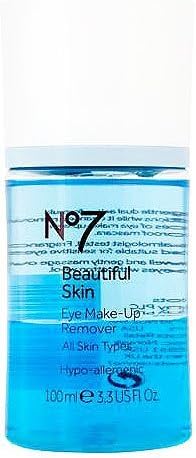 No7 Boots Beautiful Skin Eye Make Up Remover All Skin Type 100ml