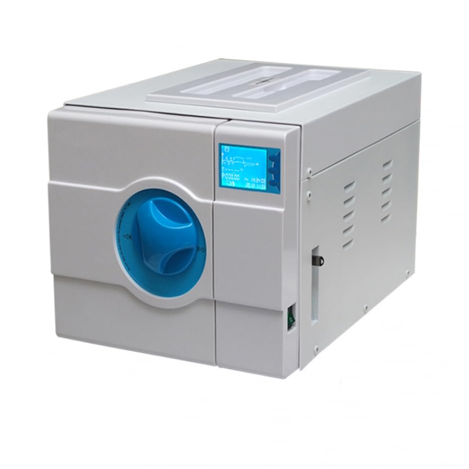 Dental Lab Autoclave Vacuum Sterilizer EU B Class 8 Liter USB and Printer Port CE, 12 standard program