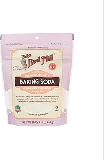 (2 Pack) - Bobs Red Mill - G/F Aluminium Free Baking Soda | 450g | 2 Pack Bundle