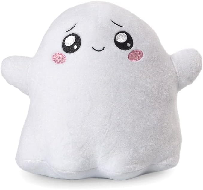 LankyBox Official Merch - Glow in The Dark Ghosty® Plush Toy - Ghosty Plush Toy - Mystery Ghost Lanky Box Plushy - Cute Plushies for Kids - Official Store