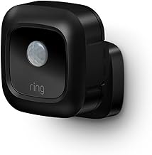 Ring Smart Lighting – Outdoor Motion-Sensor, Black (Bridge required)