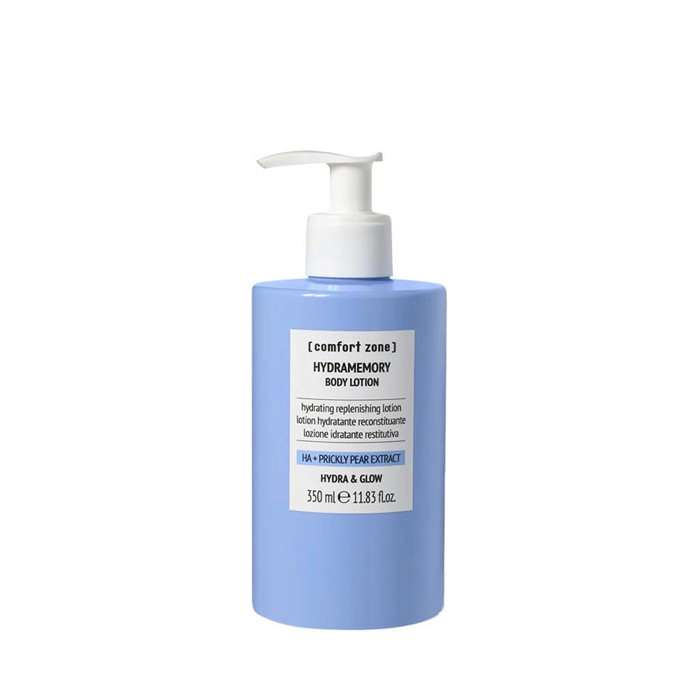 Comfort Zone ] Hydramemory Body Lotion, Moisturizing, Lightweight Texture With Soft Silky Feel, Immediate Long-Lasting Skin Hydration with Dry touch, 350ml