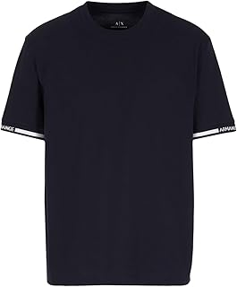 Armani Exchange Men's Logo Brand Short Sleeve T-Shirt