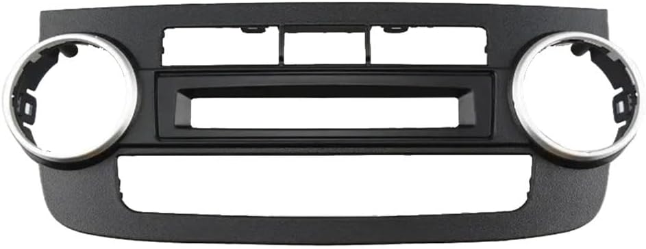 Car Central Control Navigation AC Decorative Panel for Honda For CRV 2007 2012, Direct Replacement (Black AT)