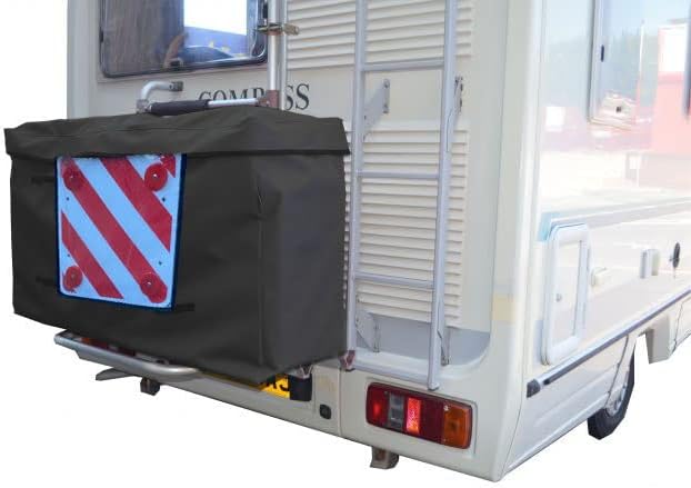 BAGS 4 EVERYTHING Bike Rack Rear Storage Bag (Black)