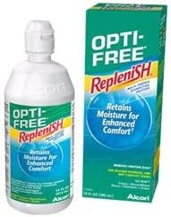 Opti-Free Replenish Solution for Contact Lenses - 2 X 10 Oz