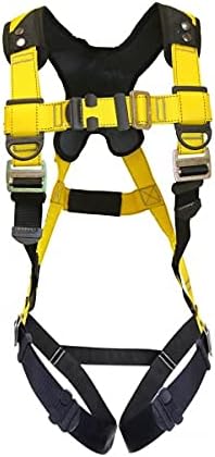 Guardian 37102 Series 3 Harness, Fall Protection Harness, X-Large/XX-Large, Yellow/Black
