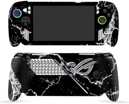 Sticker Decal Protective Skin for ROG X-Box Ally X Vinyl Wrap Stickers Cover (Black Marble)