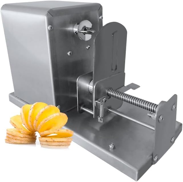 30W Electric Potato Spiral Slicer Twisted Potato Slicer - Tornado Potato Cutter - Potato Chip- Rechargeable (Without Battery)