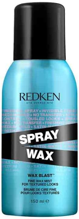 Redken Spray Wax, High-Impact Finishing Aerosol Wax for Body & Dimension, For Men and Women, Hair Spray, Choppy, Satin-Matte Finish, 150 ml