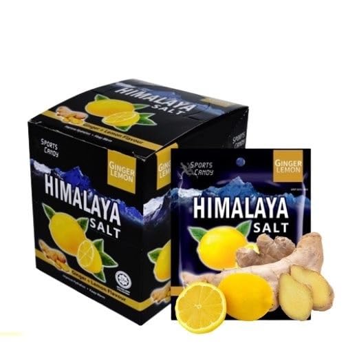 Big Foot Himalaya Salt Candy (Pack of 12) (Ginger Lemon)