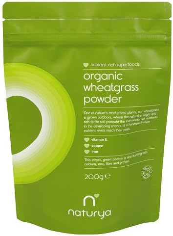 Naturya Organic Wheatgrass Powder, 200 g