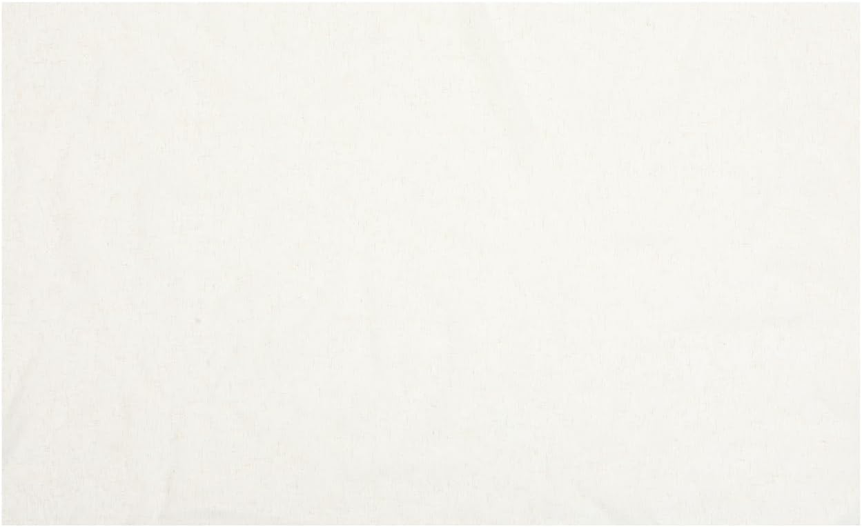 Mobestech Lamp Shade Lamp Styrene Sheet Flax Material Lamp Cover Cloth Burlap Lamp Shade for Round Drum Barrel Lampshade Beige for Table Lamp Floor Lamp -Flaxen