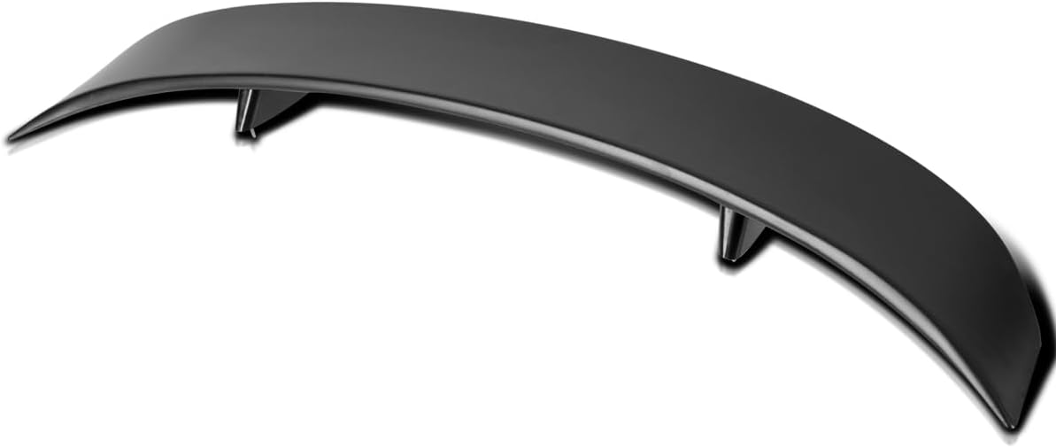 Spec-D Tuning Matte Black Factory Style ABS Rear Trunk Spoiler Compatible with 2006-2010 Dodge Charger Models