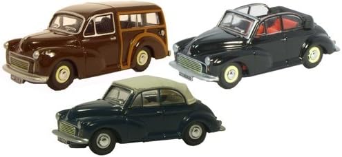 Oxford Diecast 76SET07B Triple Morris Minor