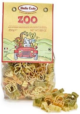Dalla Costa Zoo Pasta Shapes, 250g