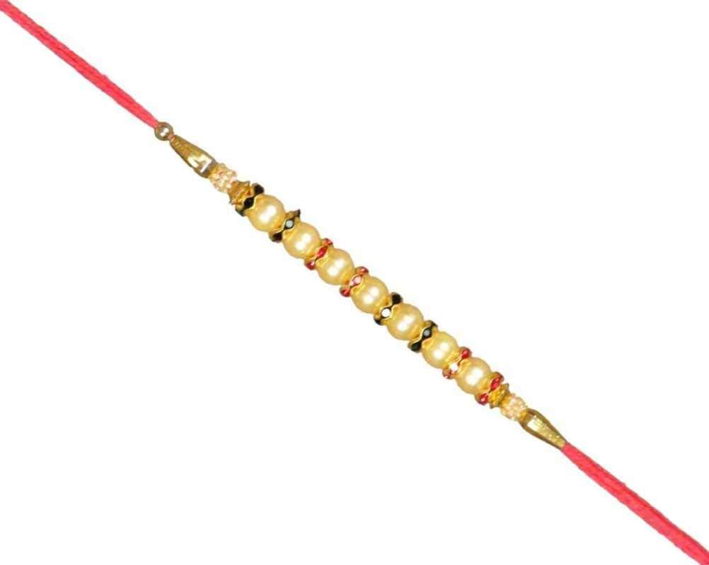 golden stone studded rakhi for brother | rakhi for brother and bhabhi | Rakhi combo | rakhi set | rakhi for rakshabandhan, Midiam, Stone