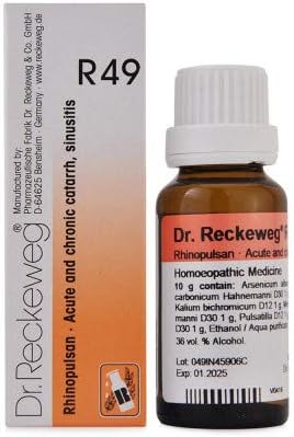 Dr. Reckeweg Dr. Reckeweg R49 (Rhinopulsan) (22ml)