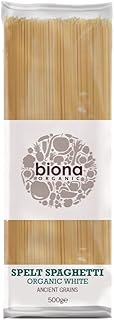 Biona Organic - Spelt Pasta White - Spaghetti - 500g (Pack of 5)