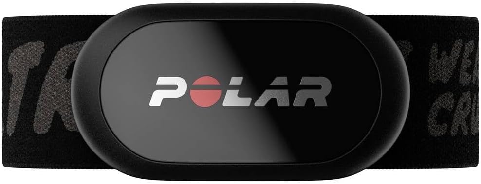 Polar H10 Heart Rate Sensor – ANT+ & Bluetooth, ECG/EKG Accuracy, HRV Tracking, Waterproof, Machine-Washable Strap, Comfortable Fit, Replaceable Battery, Sports & Gym Compatible