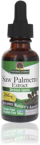 Natural Answer's Alcohol-Free Sawpalmeto Extract, 2000mg, 30 ml