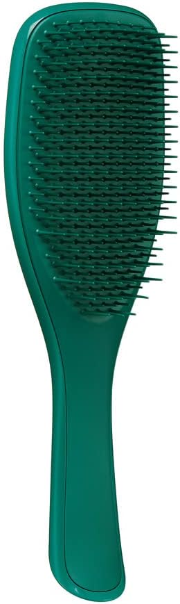 Tangle Teezer The Ultimate Detangler Hairbrush | For Wet & Dry Hair | Detangles All Hair Types | Reduces Breakage, Eliminates Knots | Two-Tiered Teeth & Comfortable Handle | Green Jungle