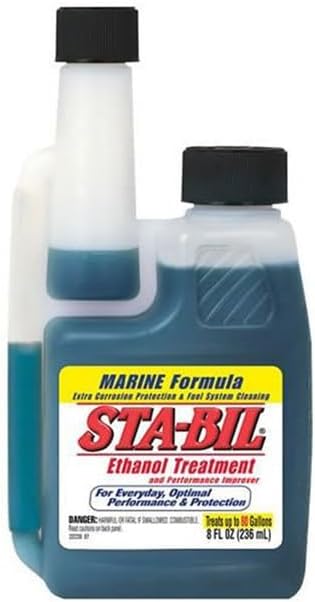 STA-BIL 360 Marine Ethanol Treatment and Fuel Stabilizer - Prevents Corrosion - Helps Clean Fuel System For Improved In-Season Performance - Treats Up To 80 Gallons, 250 ml, Black