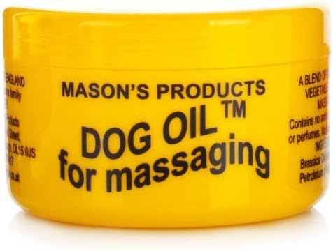 Mason's Dog Oil Balm - 3 Pack ** Free U.K Post** Herbal Remedy Mineral Oil Balm for Massaging and Pain Relief
