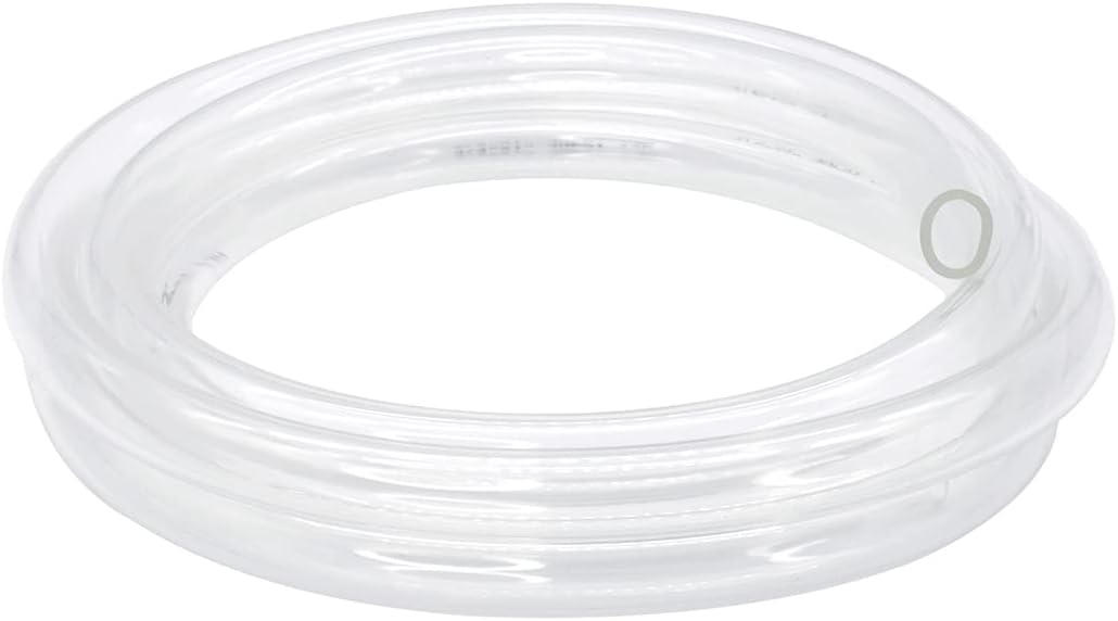 Clear Plastic Tubing, 4mm x 6mm, 3M, PVC Tube Hose Water Pipe, Also for Oil and Air, Food Grade
