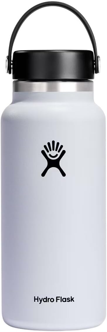 Hydro Flask 32 Oz Wide Flex Cap White
